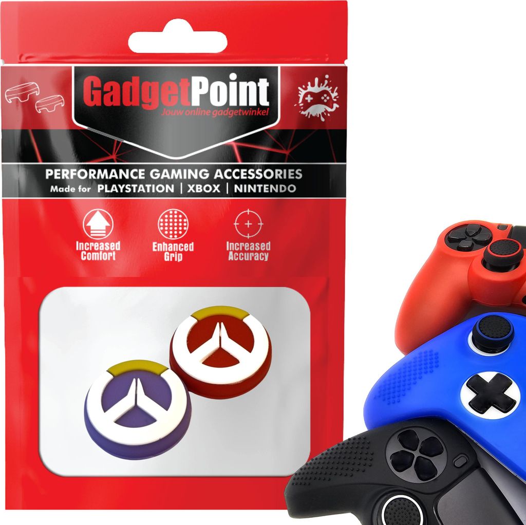 Thumbgrips - Thumb Grips voor PlayStation, PS5, Xbox X/S, One & Switch Pro Controller - Gaming Thumbgrips - Performance Anti-Slip Thumbsticks - Bes...
