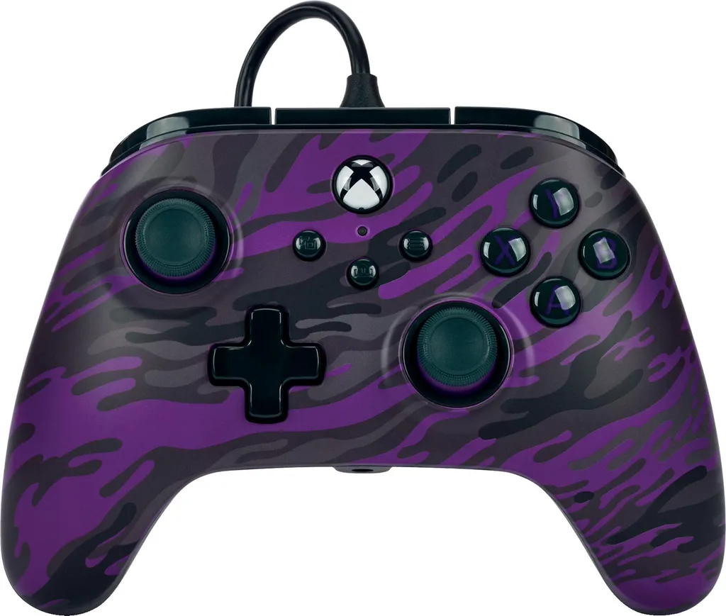 Manette filaire sans latence PowerA Advantage pour Xbox Series X Purple