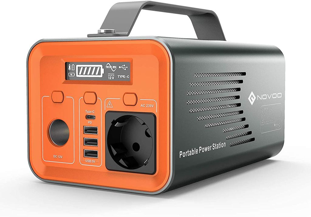 Batterie Externe Portable BRESSER 600 W - Powerbank, Camping