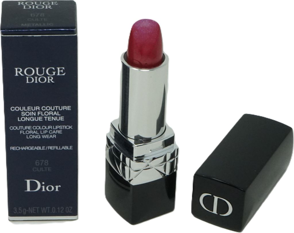 Christian Dior, Couture Colour, Matte, Cream Lipstick, 678, Culte, Refillable, 3.5 ml