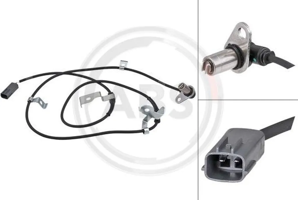 Sonde de vitesse de roue pour Ford Ranger - Remplacement OE 1454538