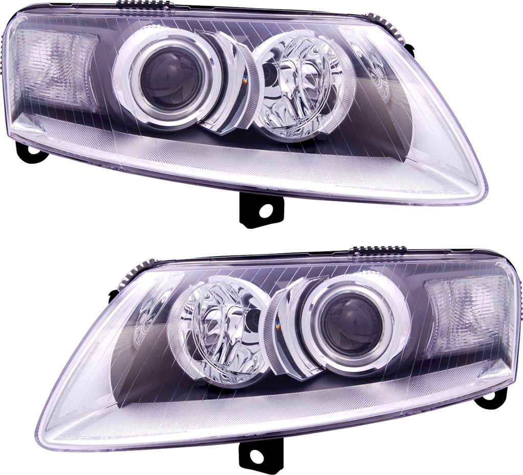 TYC Scheinwerfer Set für Audi A6 4F -10/2008 D2S Xenon Motor DRL
