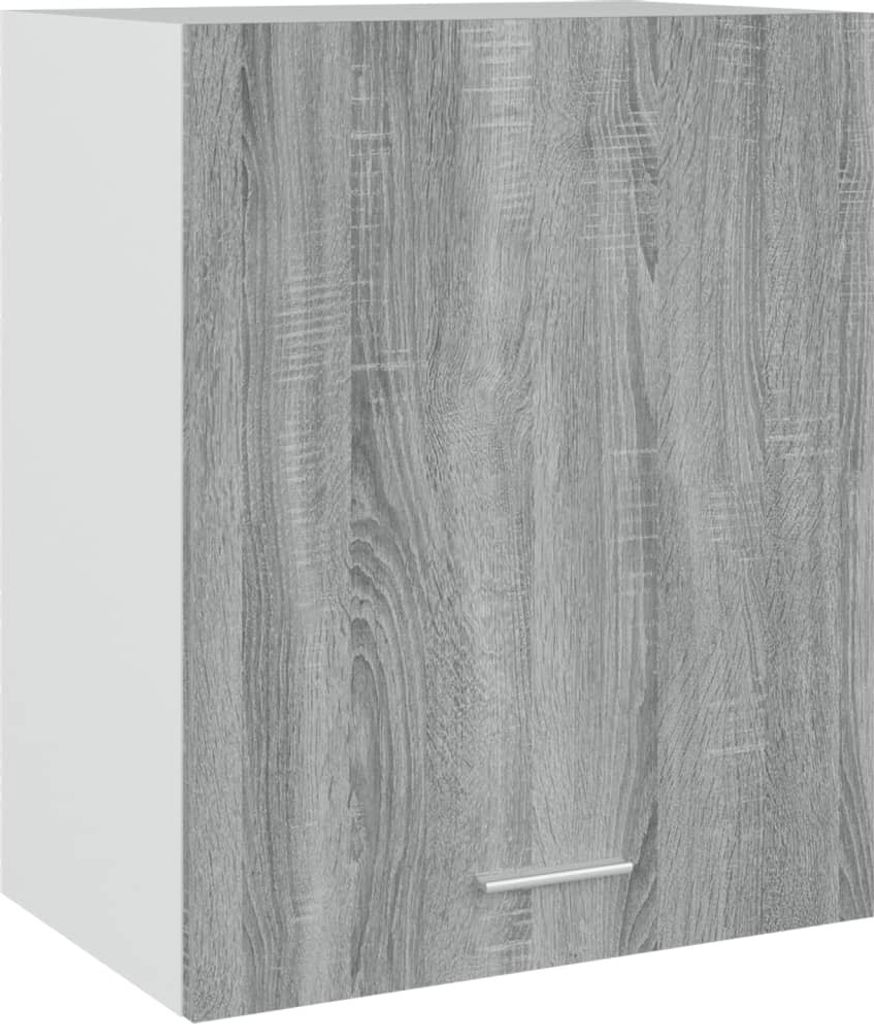 vidaXL Pensile Lyon Grigio Sonoma 50x31x60 cm Materiale Immagine del prodotto 