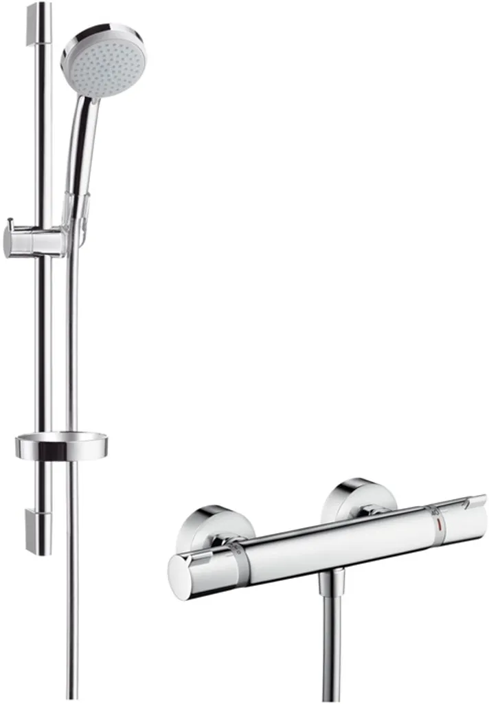 Douche thermostatique anti-brûlure Hansgrohe Croma 100 Ecostat