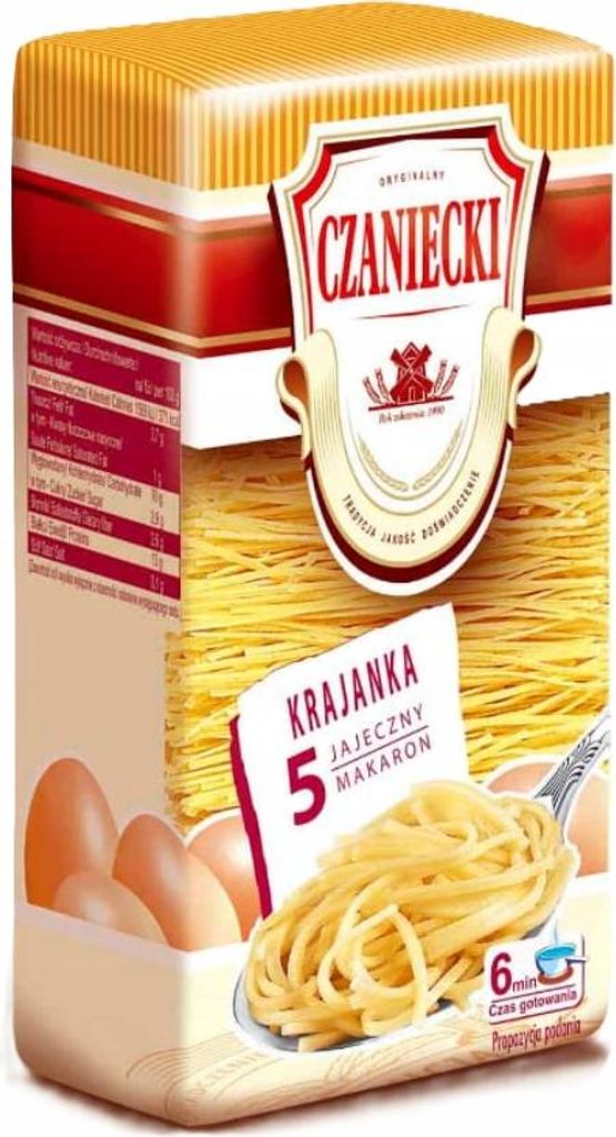 Pasta Czaniecki 5 uova Krajanka 250g CZANIECKI Immagine del prodotto 