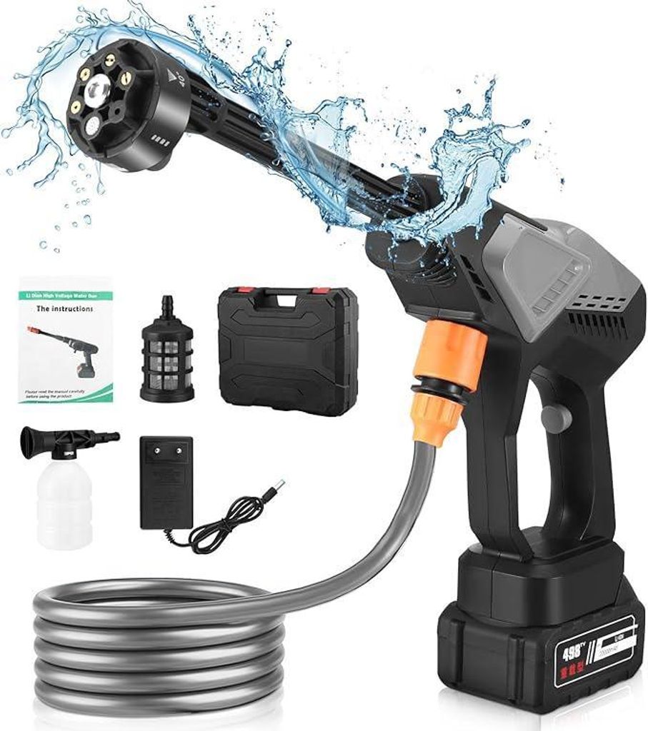 Akku-Hochdruckreiniger 21V, 65 Bar, Makita 18V Produktbild 