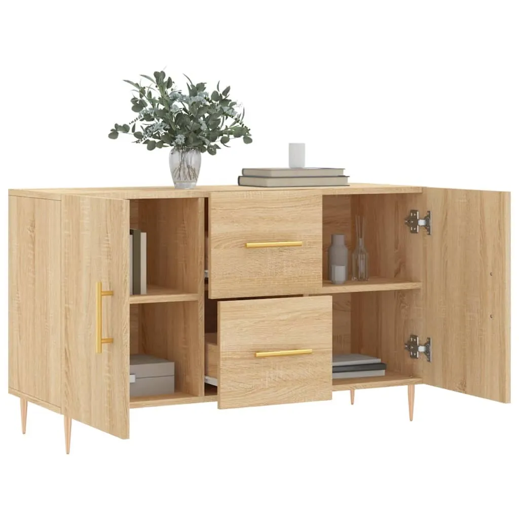 vidaXL Credenza rovere Sonoma 100x36x60 cm materiale a base di legno - 4