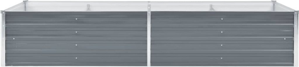 vidaXL Podwyższone łóżko ogrodowe Stal ocynkowana 240x80x45 Zdjęcie produktu 
