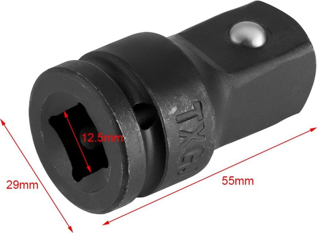 1/2 bis 3/4 Zoll Chrom-Vanadium-Stahl Schlagschrauber Adapter Reduzierstück