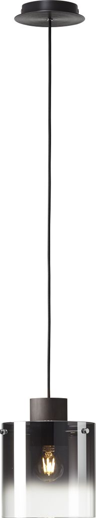 BRILLIANT Lampa Beth Lampa wisząca 20cm kawa/dymione szkło Zdjęcie produktu 