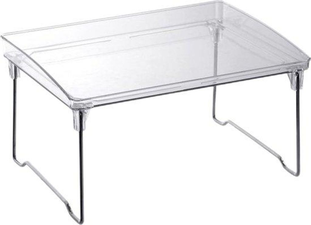 Serviesrek mit Klappbaren Metallbeinen - Ideal für Küchenregal und Spülbecken Organisation