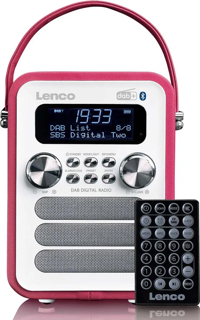 Radio portable Lenco PDR-051 DAB+ et FM avec Bluetooth et entrée AUX