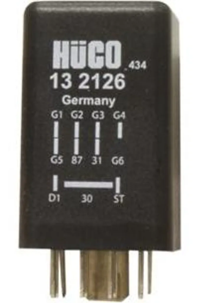Relais 132126 HITACHI Haute Performance OE 07Z907281A pour Moteur TDI