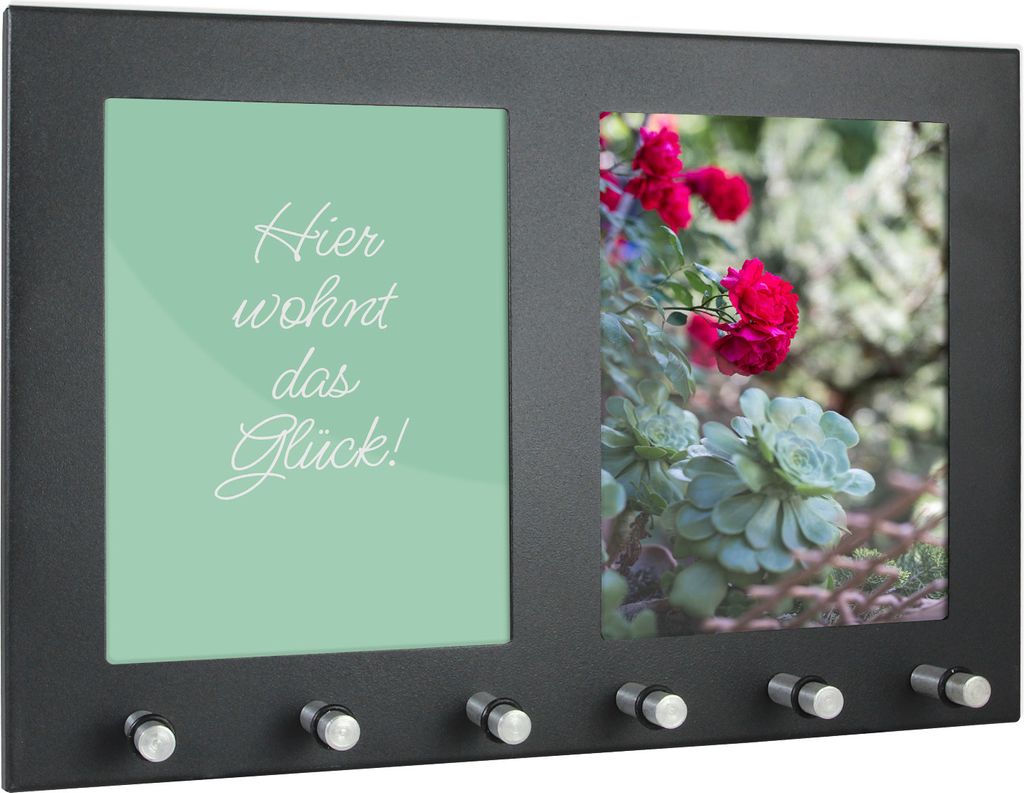 HMF Schlüsselbrett 10830 mit 2 Bilderrahmen | 6 Produktbild 1