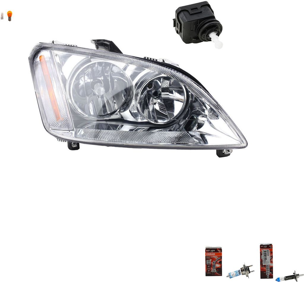 Johns, Scheinwerfer + Osram Night Breaker Laser passend für Ford Focus C-Max Rechts 1252206 3M5113K198AA 1347459 1311129 1323635 3M5113005AG 3M511...