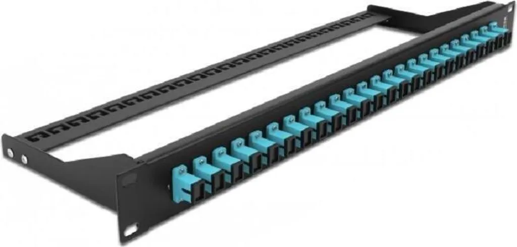 Panneau fibre optique 24 ports SC Simplex pour organiser votre baie 19