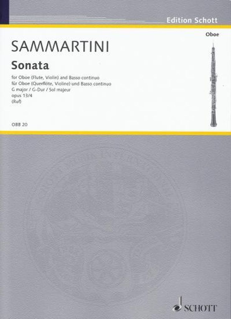 Sonate G-Dur op 13/4