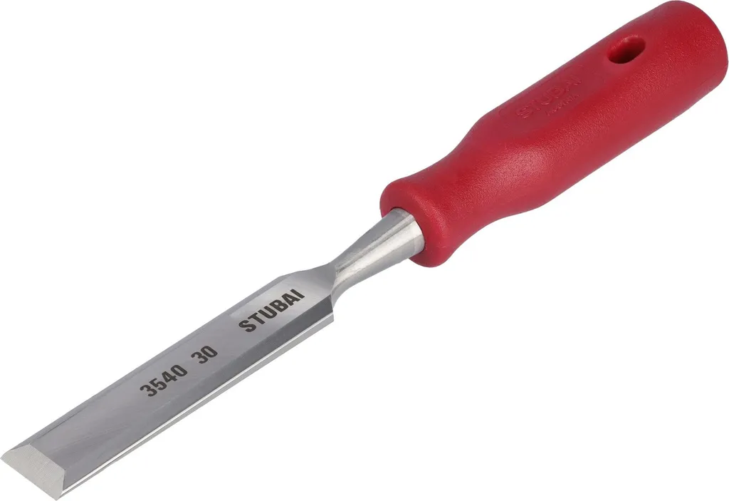 Scalpello Stubai 30mm Manico Plastica Rossa: Lo Strumento del Mestiere