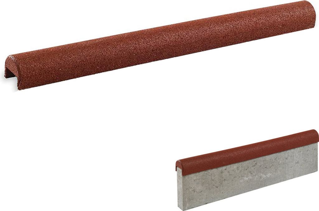 Gummiüberzug / Bordsteinkappe für 80 mm Randsteine, Produktbild 