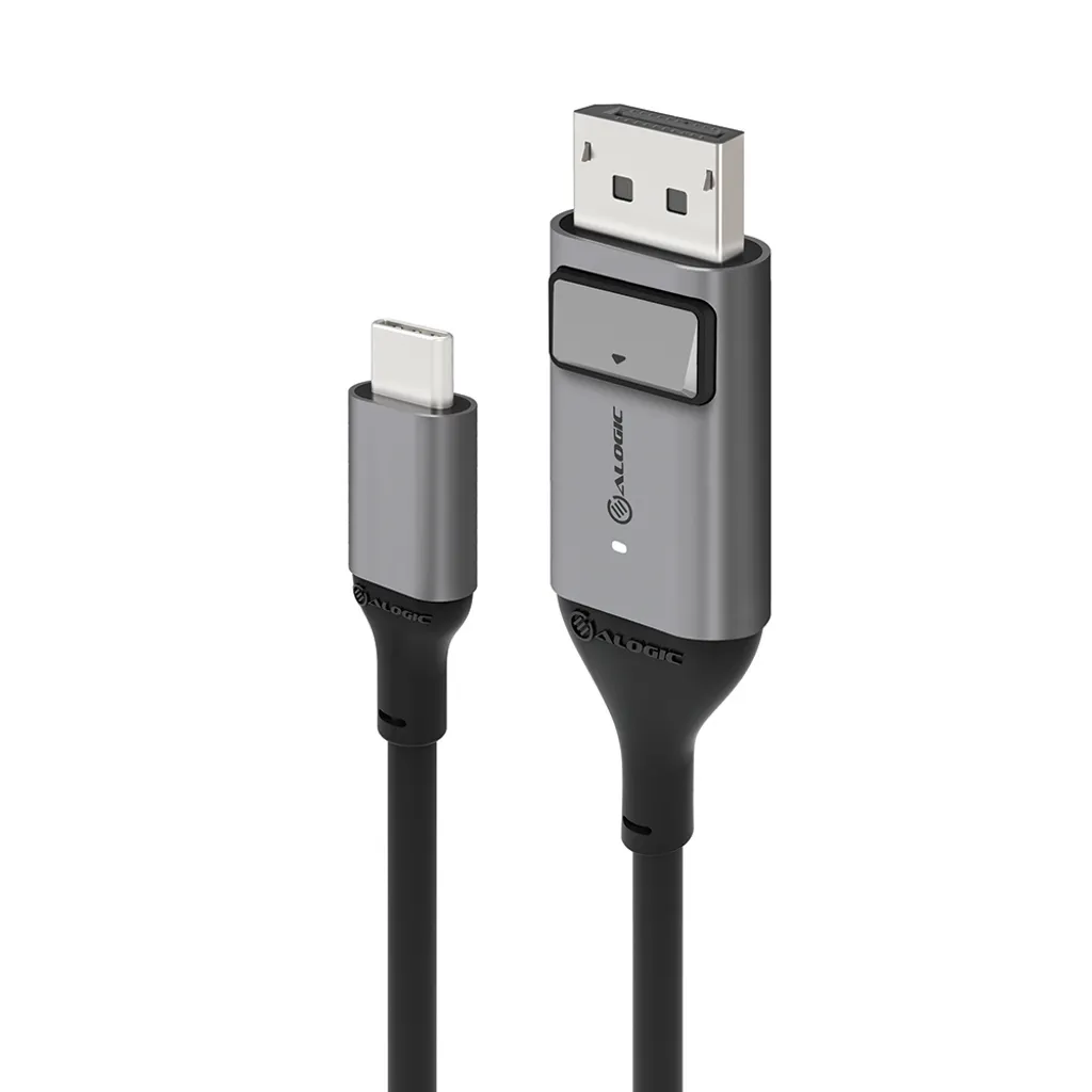 Câble USB-C vers DisplayPort 4K 60Hz 2m Alogic : Fini les Écrans Noirs