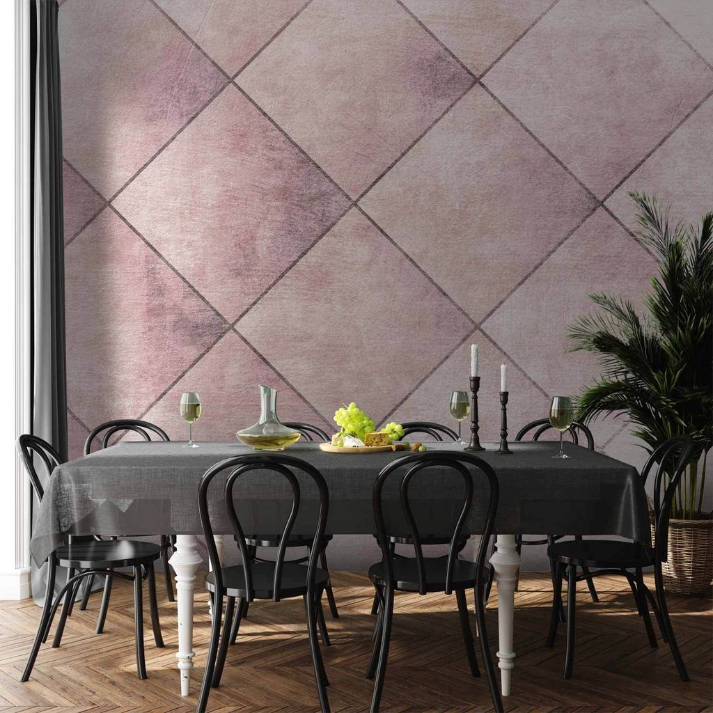 Vlies Fototapete - Perfect cuts - uniform geometric pattern in tiled pattern with pattern 350x245 cm Muster f-A-10034-a-a