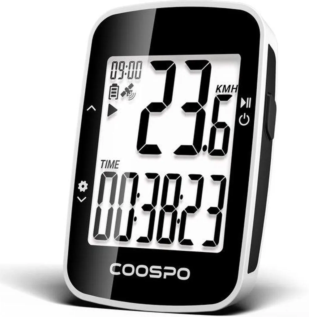 Compteur vélo sans fil Bluetooth écran 2,3" étanche haute visibilité