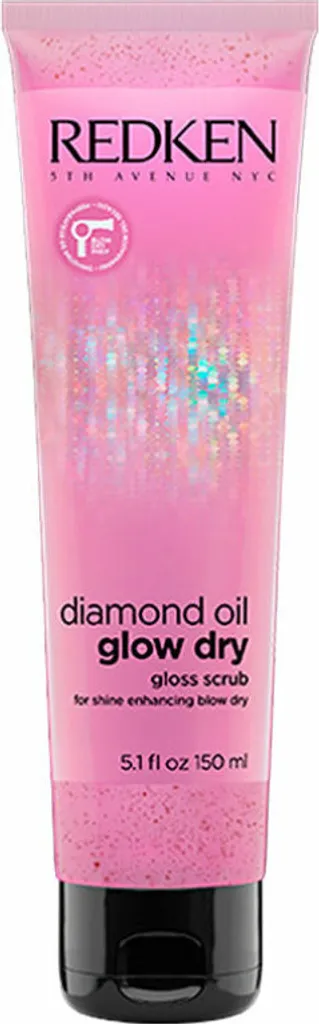 Redken Diamond Oil Glow Dry Scrub 150ml - Il segreto per il Blow-out perfetto
