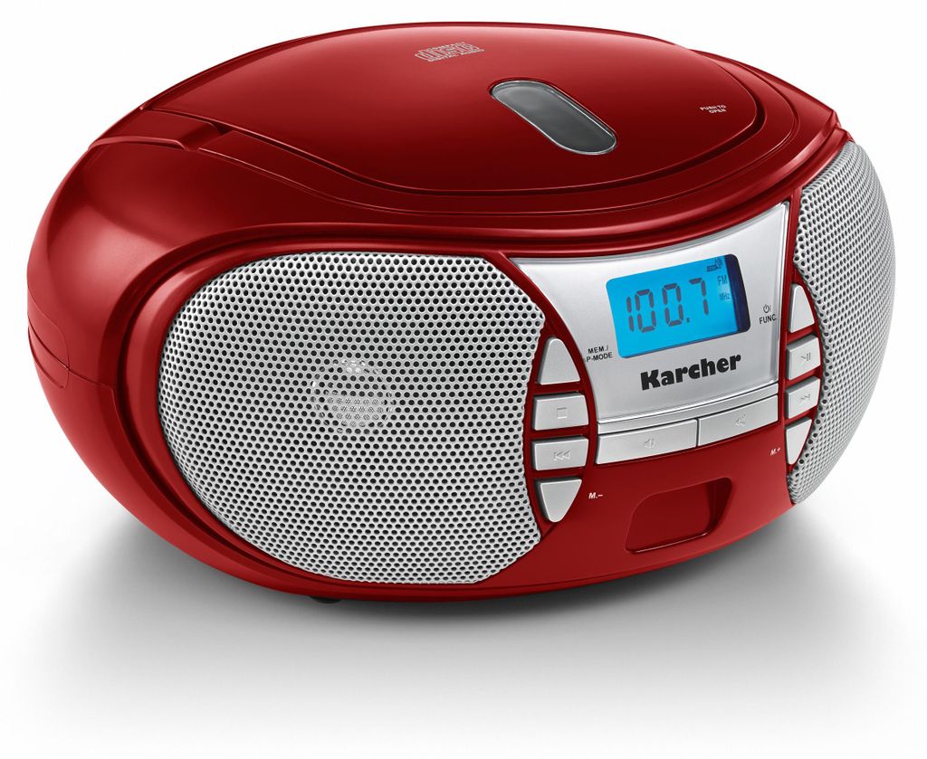 Karcher RR 5025-R tragbares CD Radio (CD-Player, UKW Radio, Produktbild 