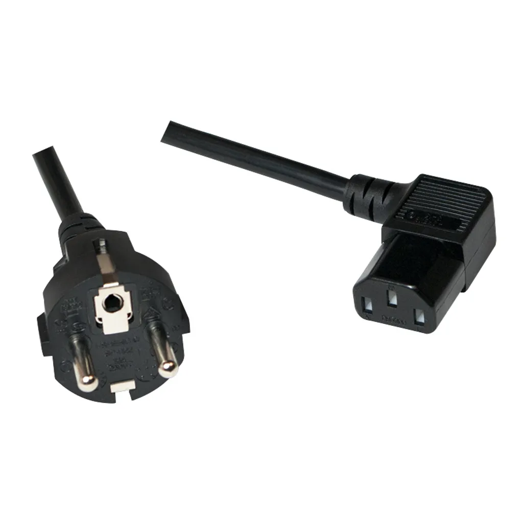Cavo LogiLink CP095 3m Schuko C13 | Alimentazione Sicura 250V 10A Nero