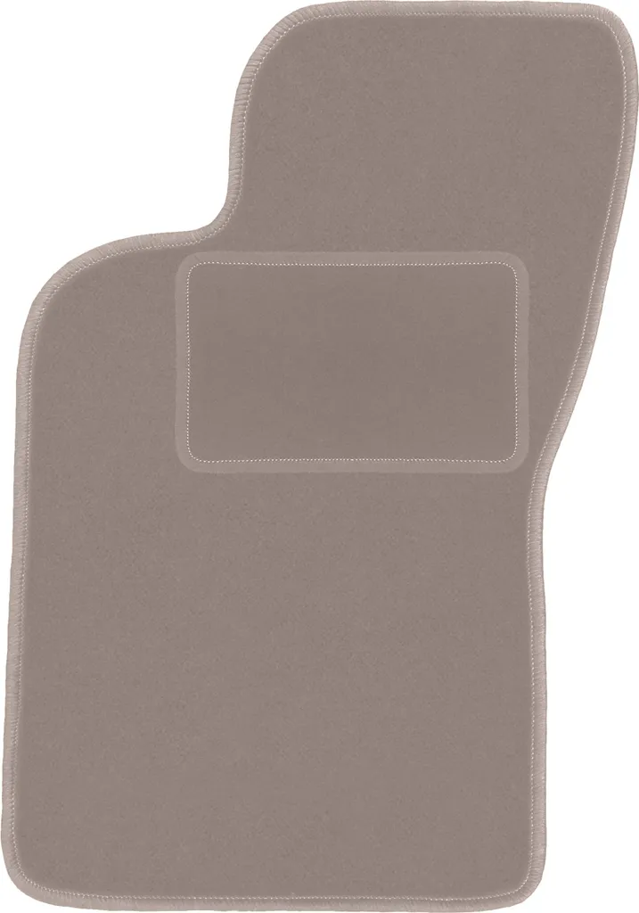 Tappetino Conducente Beige Fiat Coupe | Velluto Luxury Su Misura