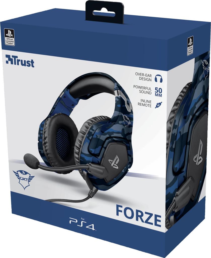 Trust GXT 488 Forze PS4, Kábel, Hranie, 20 - 20000 Hz, 376 Obrázok produktu 