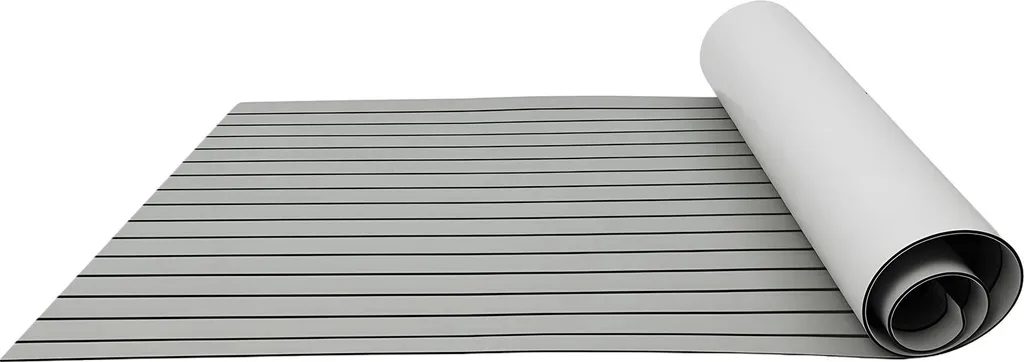 Tapis de sol antidérapant bateau en mousse EVA grise contre les glissades