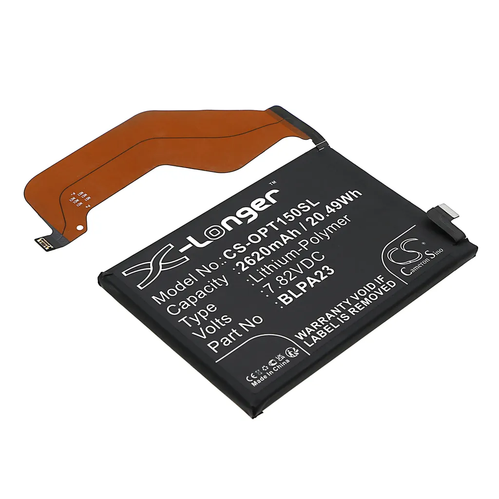 Batterie Interne de Rechange pour Realme GT5 150W compatible avec BLPA23