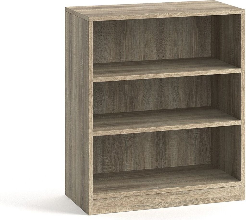 Meublorama RU-SPACE-6610-2*1C/19KG, 2 Regale, Braun, Mitteldichte Faserplatte (MDF), 360 mm, 720 mm, 850 mm