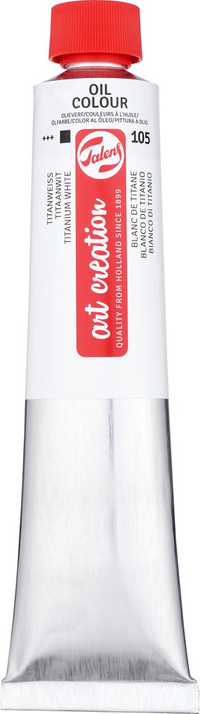 Olejová farba Talens Art Creation v tube 200 ml, titánovo Obrázok produktu 