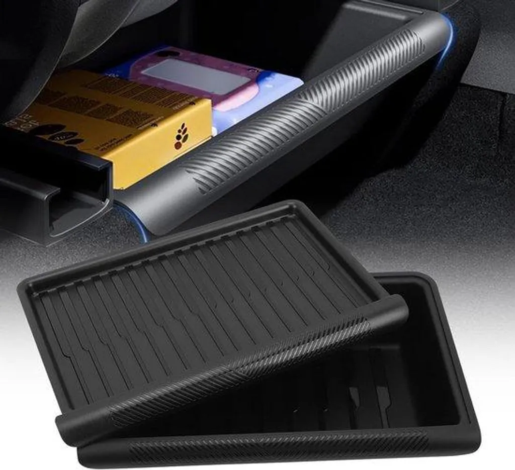Compartiment de rangement pour siège auto Model Y : optimisez le sol
