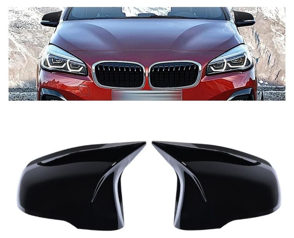 2er-Set M‑Style Spiegelkappen für BMW X1 F48/F49 Produktbild 