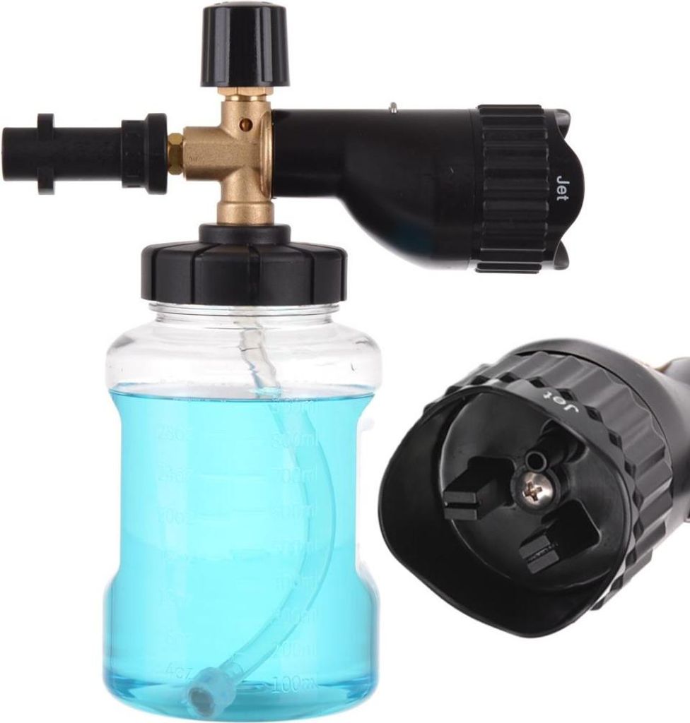 Professionelle Jet3Pro Schaumlanze für Kärcher K2, K3, K4, K5, K6, K7 Full Control und SMART CONTROL Hochdruckreiniger (240 bar)