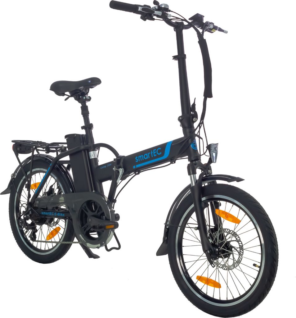smartEC Camp-20H Falt Pedelec/E-Bike 20 Zoll Schwarz Produktbild 1