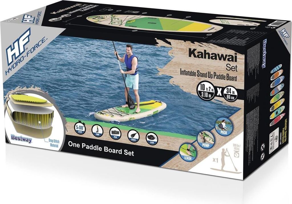 Nadmuchiwany zestaw SUP Bestway Hydro-Force Kahawai Zdjęcie produktu 3
