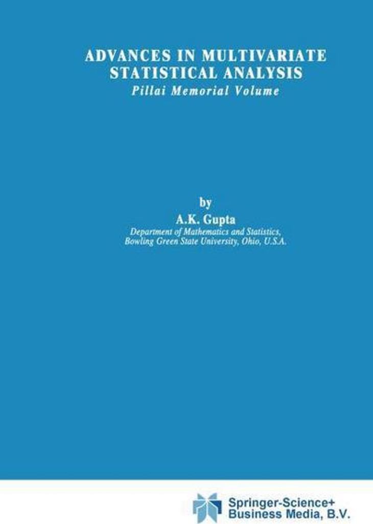 Advances in Multivariate Statistical Analysis