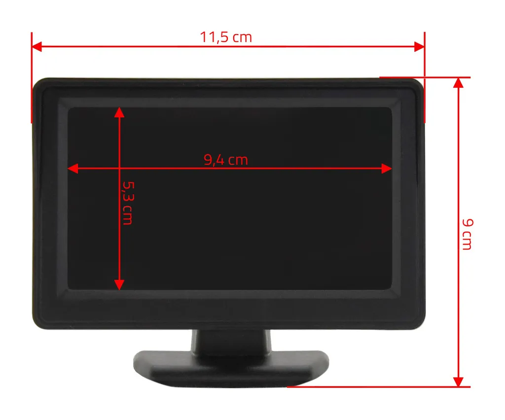 Écran LCD avec support de fixation 33397 pour vélo et trottinette