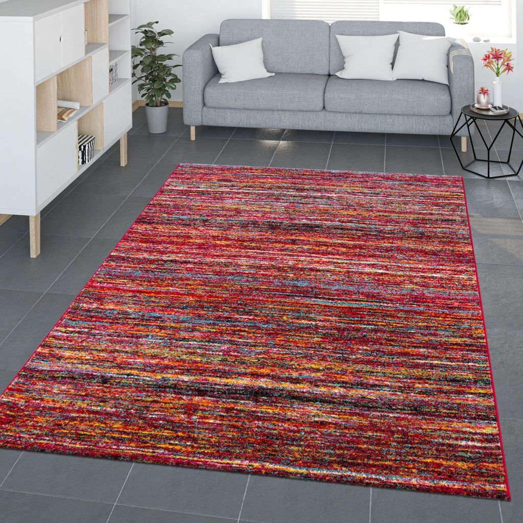 TT Home Wohnzimmer Teppich Esszimmer Kurzflor Moderne Deko Produktbild 