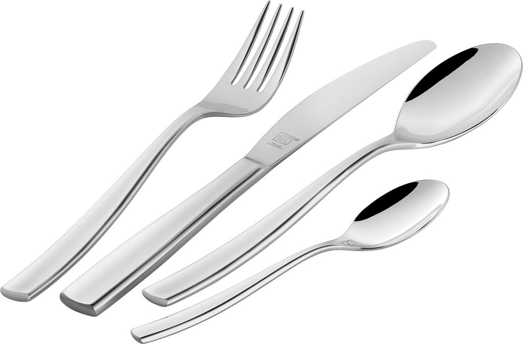 Besteck-Set - Edelstahl 18/10 - für 12 Personen