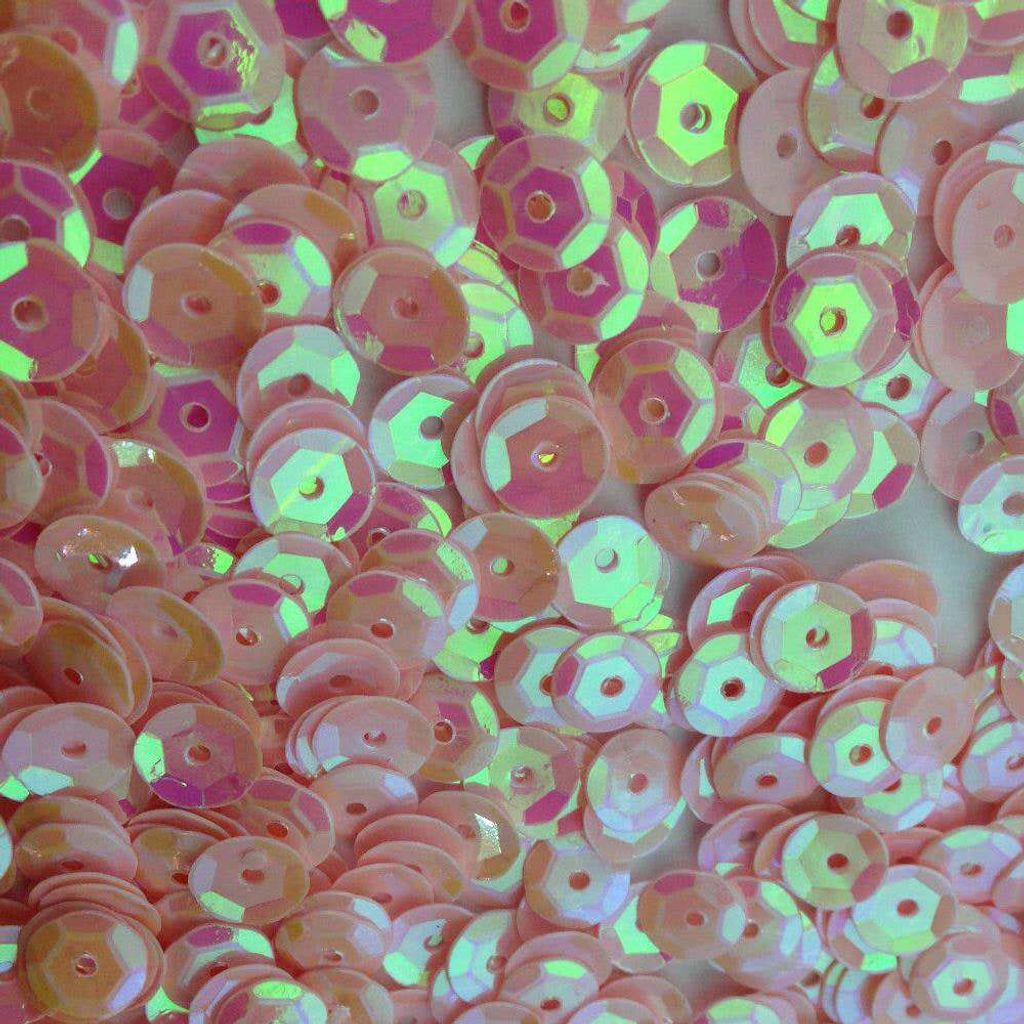 Oblique Unique 1400 Pailletten Konfetti gewölbt rosa Produktbild 