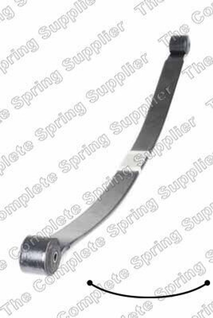LESJÖFORS 5827549 Blattfedern für FORD Transit Mk6 Kasten (V347, V348, FA) Hinten 694/674mm