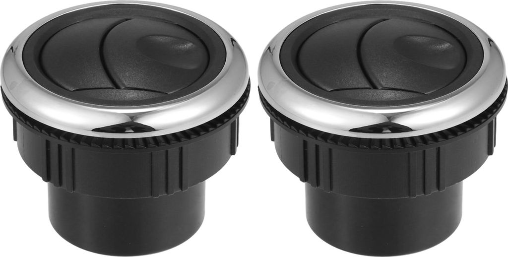 Universaler Lüftungsauslass für Armaturenbrett, runde Lüftungsöffnung für Klimaanlage für Wohnmobile und Busse, 1,81" Rohrdurchmesser, Kunsts...