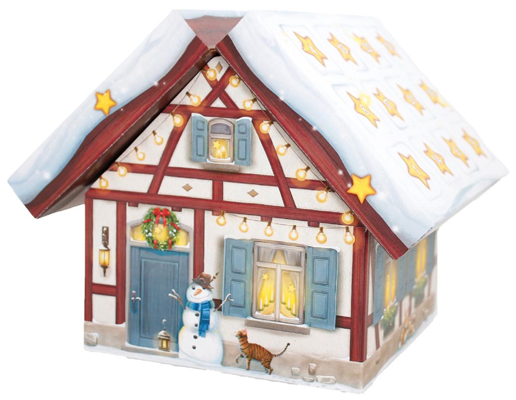 Calendario dell'avvento con candele d'incenso ROTH "Casa Immagine del prodotto 