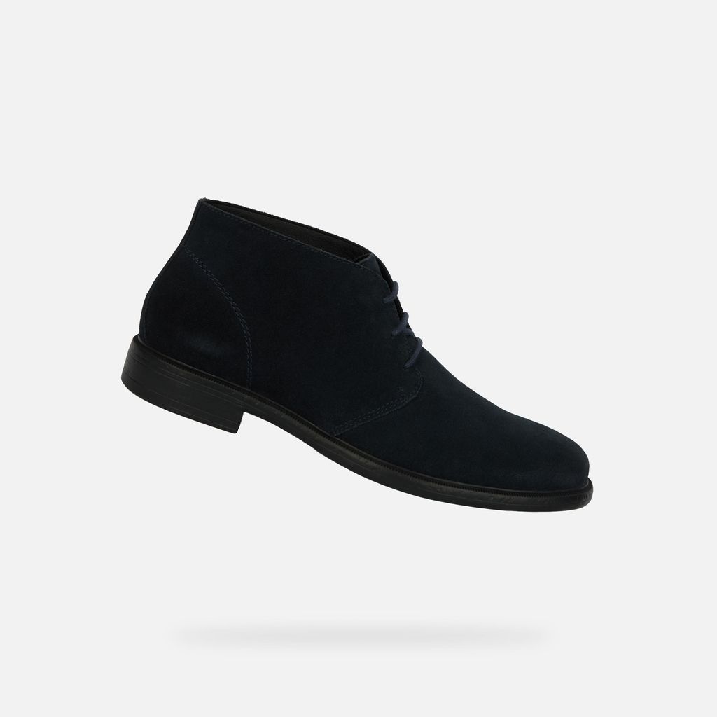 Geox Dunkelblaue Herren-Ankle-Boots von Terence 44