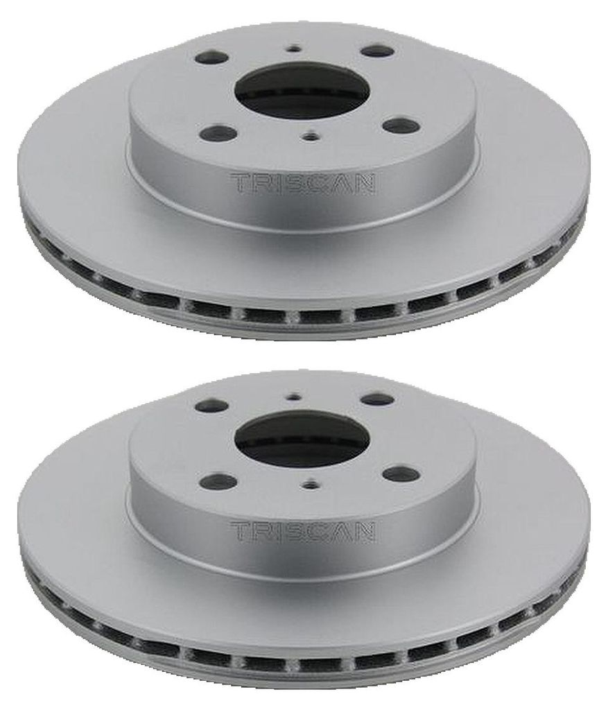 2 Bremsscheiben belüftet Ø 235 mm TRISCAN Bremsen-Expertise für TOYOTA YARIS